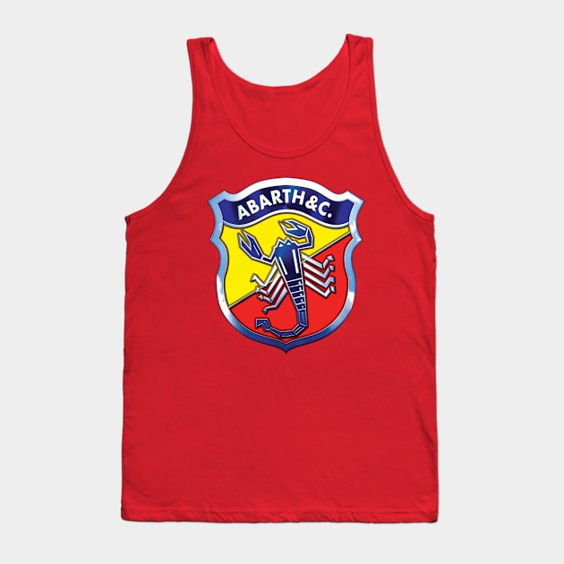 Abarth Tank Top by Midcenturydave